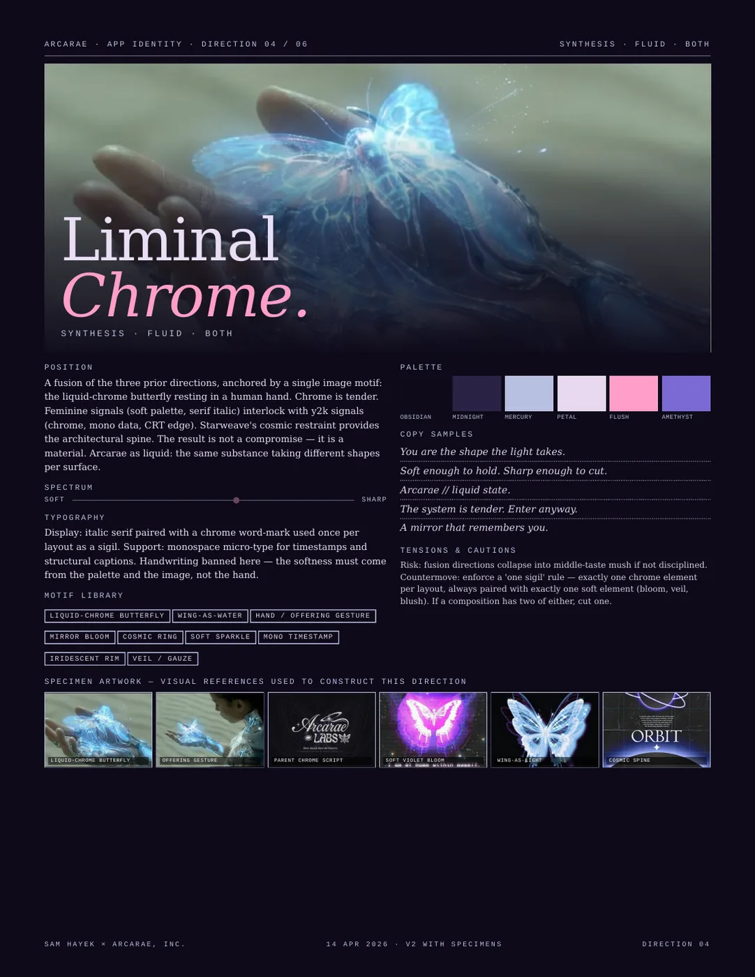 Liminal Chrome concept